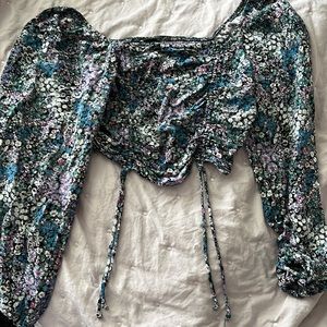 Floral Crop Top